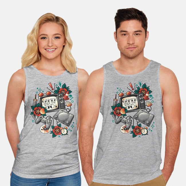 Gamer Since The 90s-Unisex-Basic-Tank-NemiMakeit