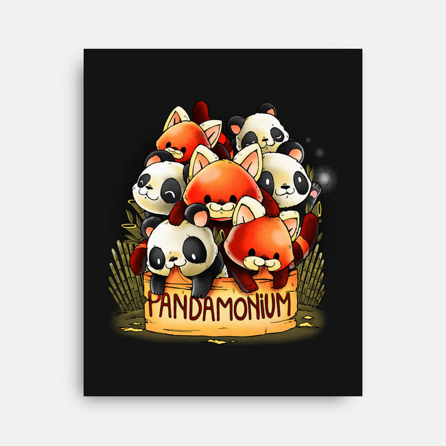 Pandamonium-None-Stretched-Canvas-Vallina84