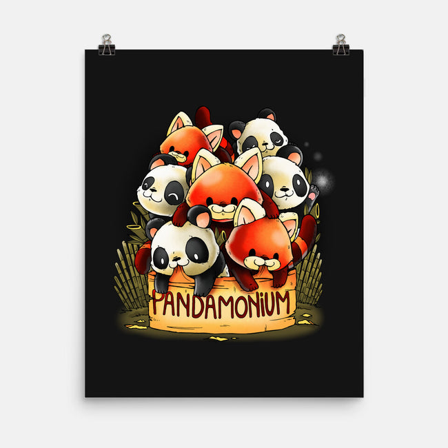 Pandamonium-None-Matte-Poster-Vallina84