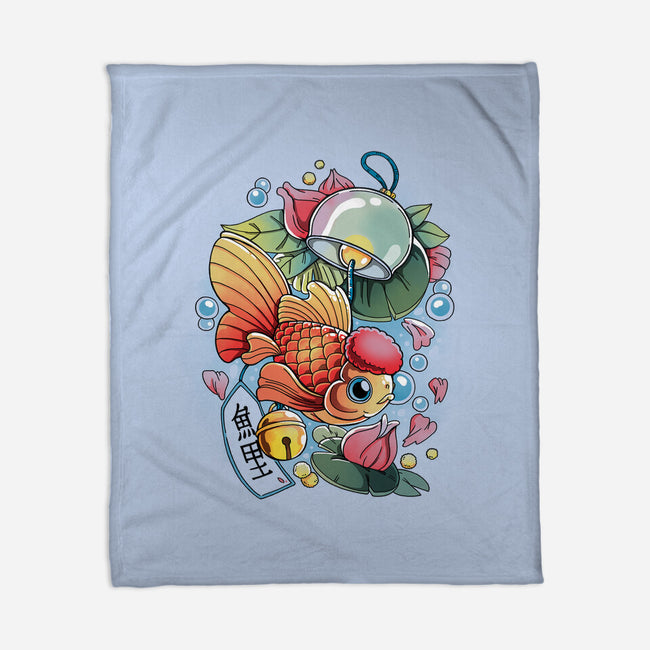 Fish Furin-None-Fleece-Blanket-Vallina84