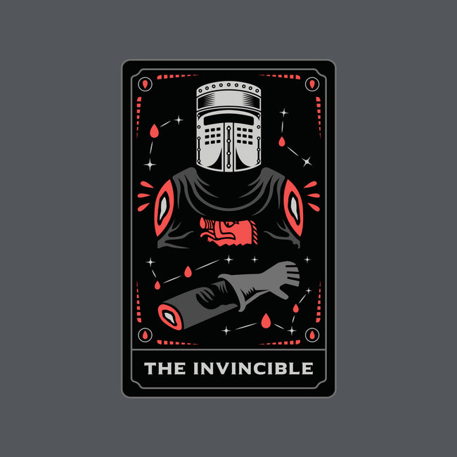 The Invincible Tarot Card-Womens-Fitted-Tee-Logozaste