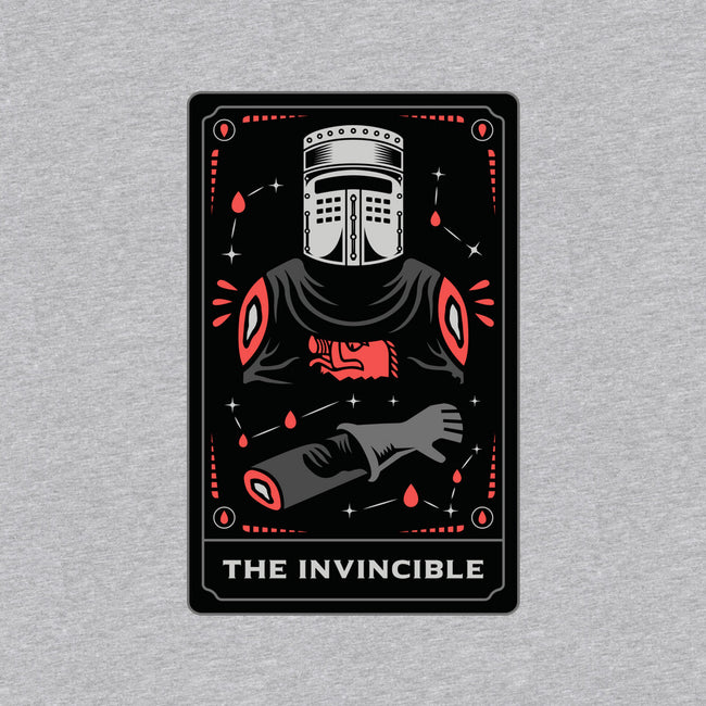 The Invincible Tarot Card-Womens-Fitted-Tee-Logozaste