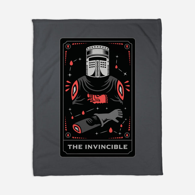 The Invincible Tarot Card-None-Fleece-Blanket-Logozaste