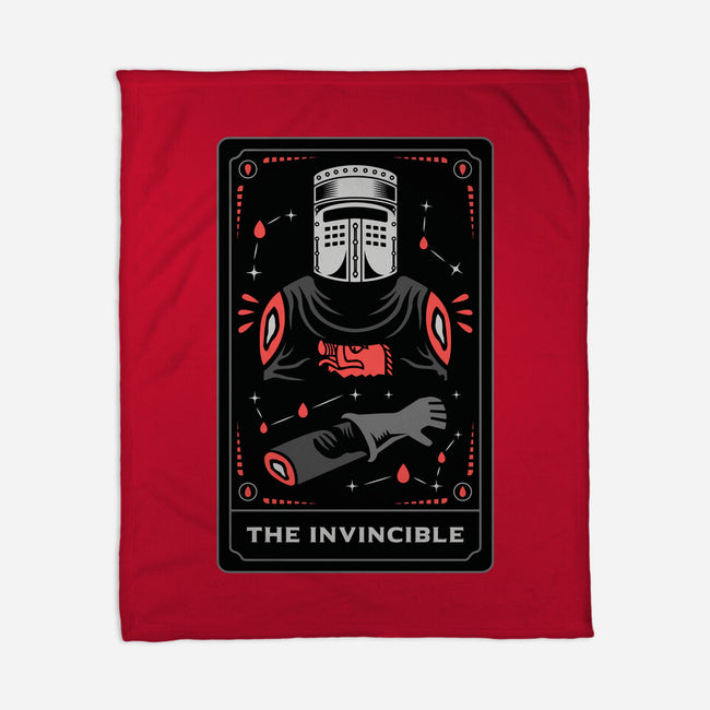 The Invincible Tarot Card-None-Fleece-Blanket-Logozaste