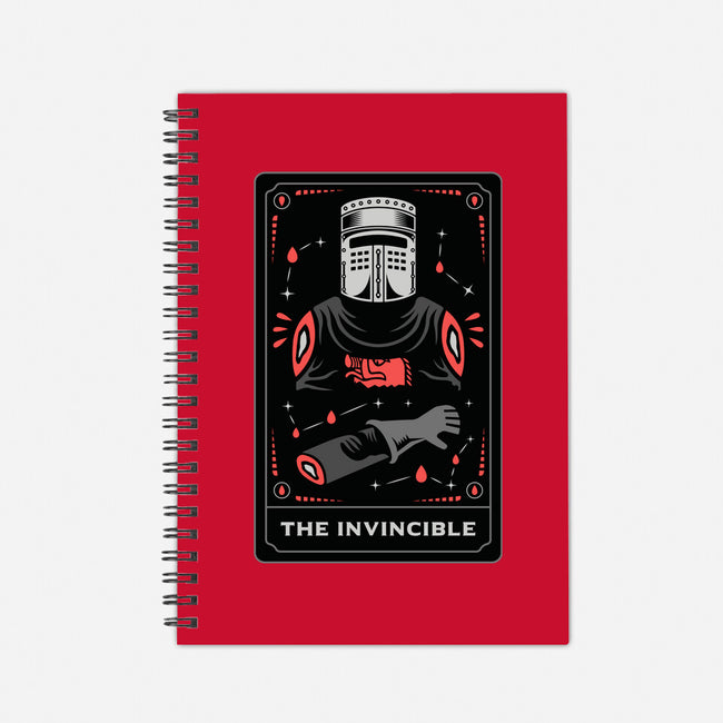 The Invincible Tarot Card-None-Dot Grid-Notebook-Logozaste