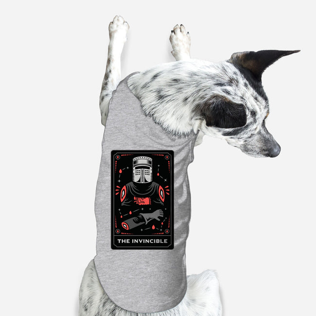 The Invincible Tarot Card-Dog-Basic-Pet Tank-Logozaste