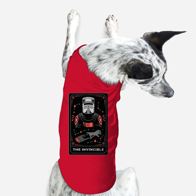 The Invincible Tarot Card-Dog-Basic-Pet Tank-Logozaste