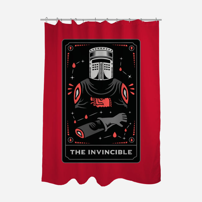 The Invincible Tarot Card-None-Polyester-Shower Curtain-Logozaste