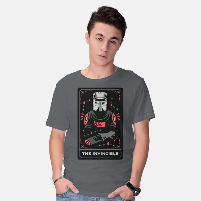 The Invincible Tarot Card-Mens-Basic-Tee-Logozaste