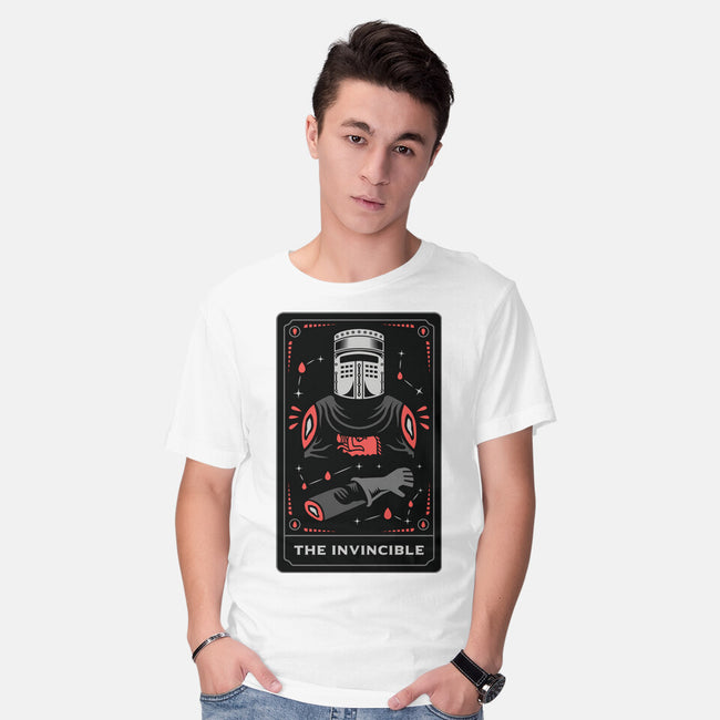 The Invincible Tarot Card-Mens-Basic-Tee-Logozaste