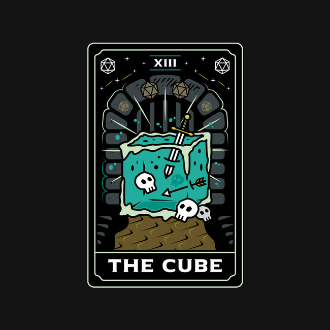 The Cube Tarot Card-Womens-Racerback-Tank-Logozaste