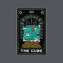 The Cube Tarot Card-Womens-Basic-Tee-Logozaste