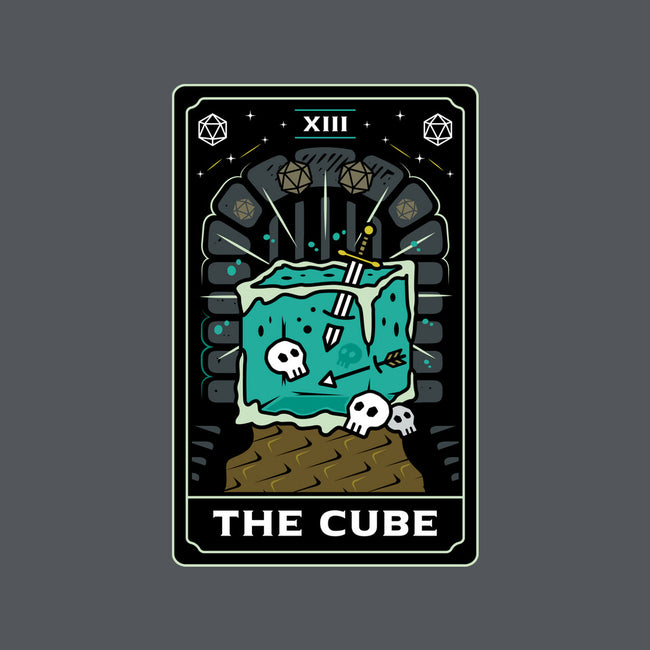 The Cube Tarot Card-Unisex-Pullover-Sweatshirt-Logozaste