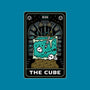 The Cube Tarot Card-Mens-Basic-Tee-Logozaste