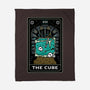 The Cube Tarot Card-None-Fleece-Blanket-Logozaste