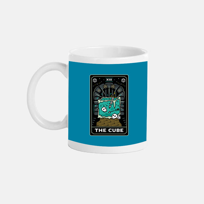 The Cube Tarot Card-None-Mug-Drinkware-Logozaste