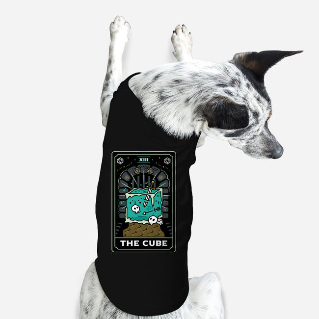 The Cube Tarot Card-Dog-Basic-Pet Tank-Logozaste