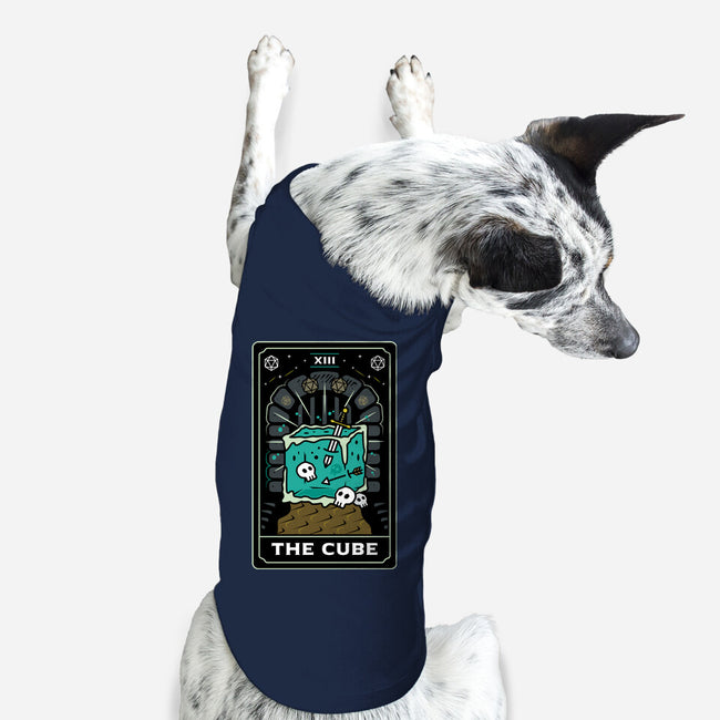 The Cube Tarot Card-Dog-Basic-Pet Tank-Logozaste