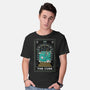 The Cube Tarot Card-Mens-Basic-Tee-Logozaste