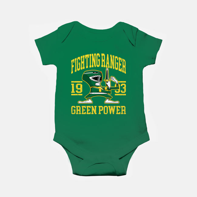 Fighting Ranger-Baby-Basic-Onesie-retrodivision