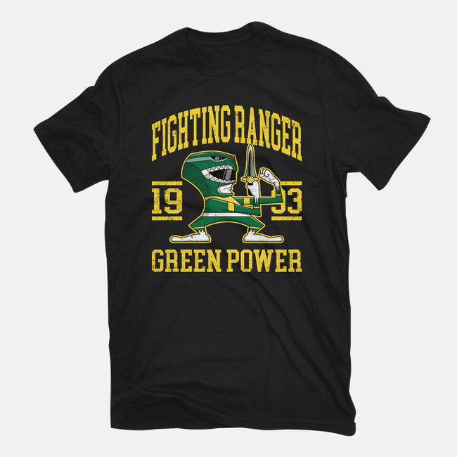 Fighting Ranger-Unisex-Basic-Tee-retrodivision