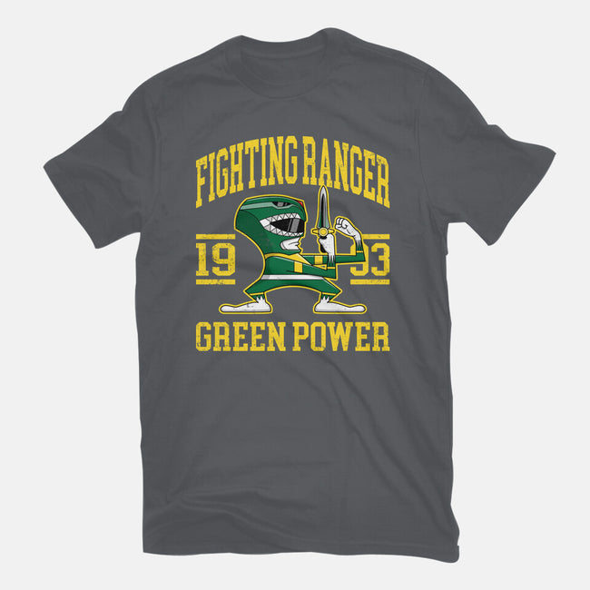 Fighting Ranger-Mens-Heavyweight-Tee-retrodivision
