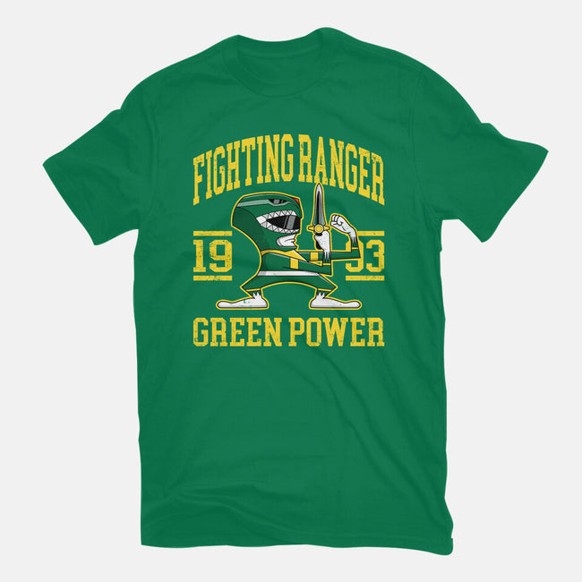 Fighting Ranger-Mens-Heavyweight-Tee-retrodivision