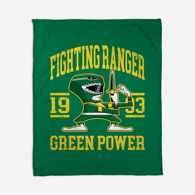 Fighting Ranger-None-Fleece-Blanket-retrodivision