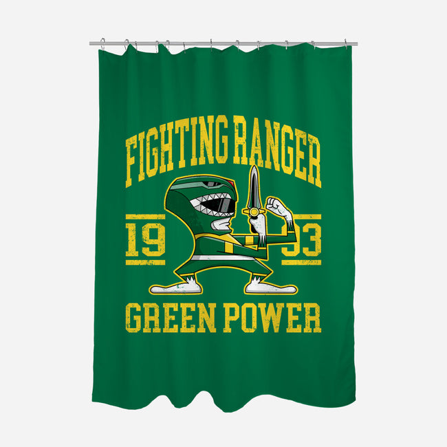 Fighting Ranger-None-Polyester-Shower Curtain-retrodivision