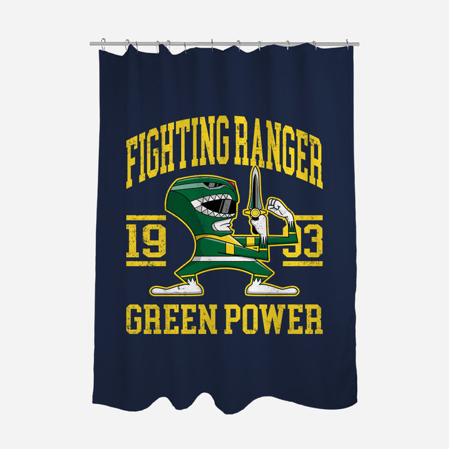 Fighting Ranger-None-Polyester-Shower Curtain-retrodivision