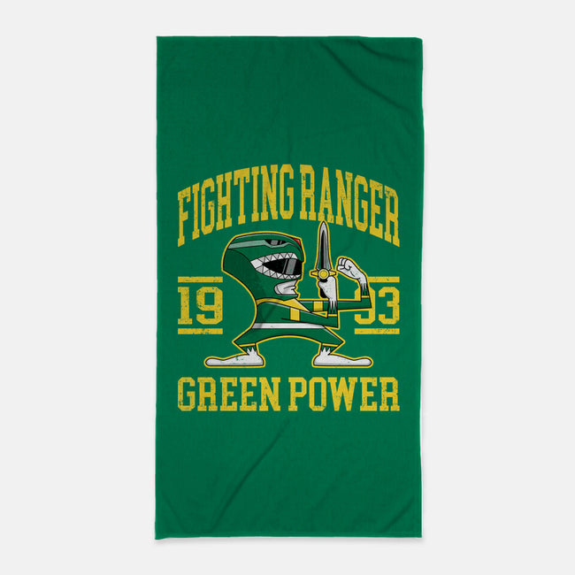 Fighting Ranger-None-Beach-Towel-retrodivision