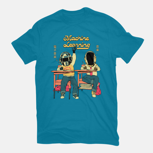 Robot Learning-Womens-Fitted-Tee-Hafaell