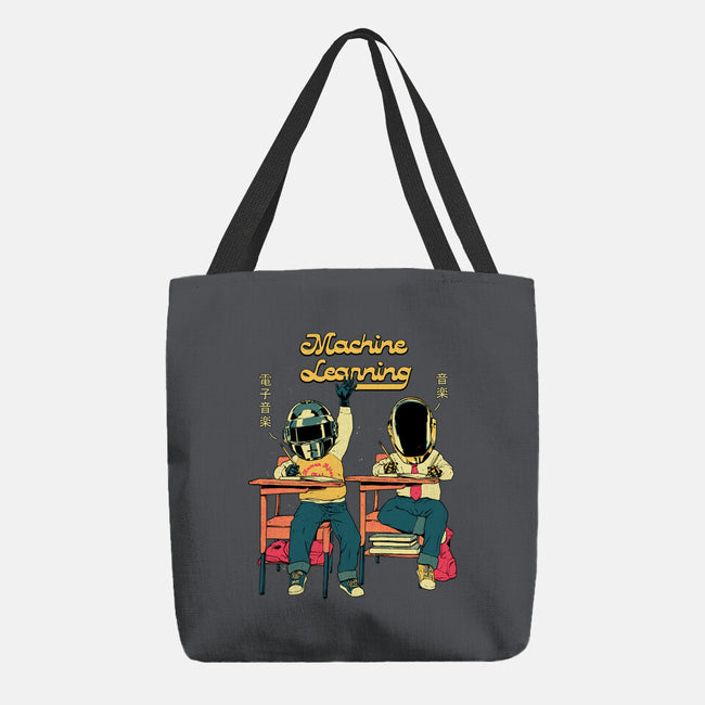 Robot Learning-None-Basic Tote-Bag-Hafaell