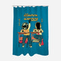 Robot Learning-None-Polyester-Shower Curtain-Hafaell