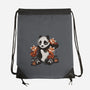 Panda Tattoo-None-Drawstring-Bag-ricolaa