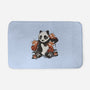 Panda Tattoo-None-Memory Foam-Bath Mat-ricolaa