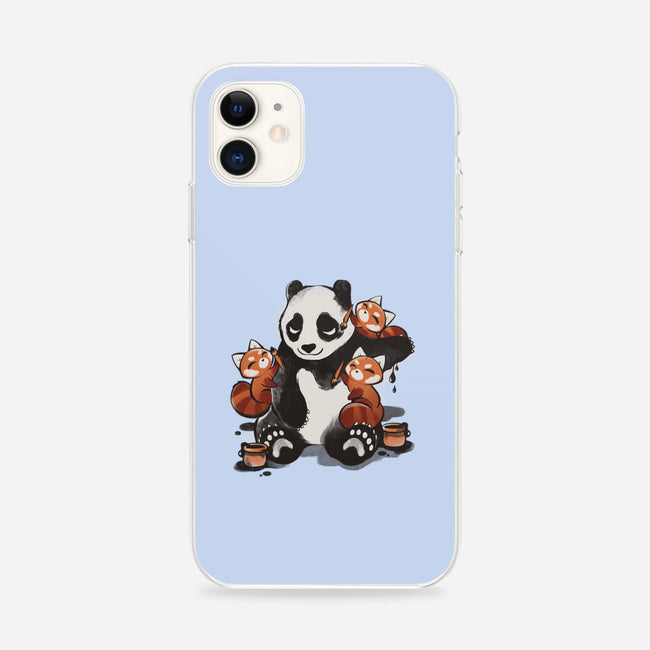 Panda Tattoo-iPhone-Snap-Phone Case-ricolaa