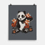 Panda Tattoo-None-Matte-Poster-ricolaa