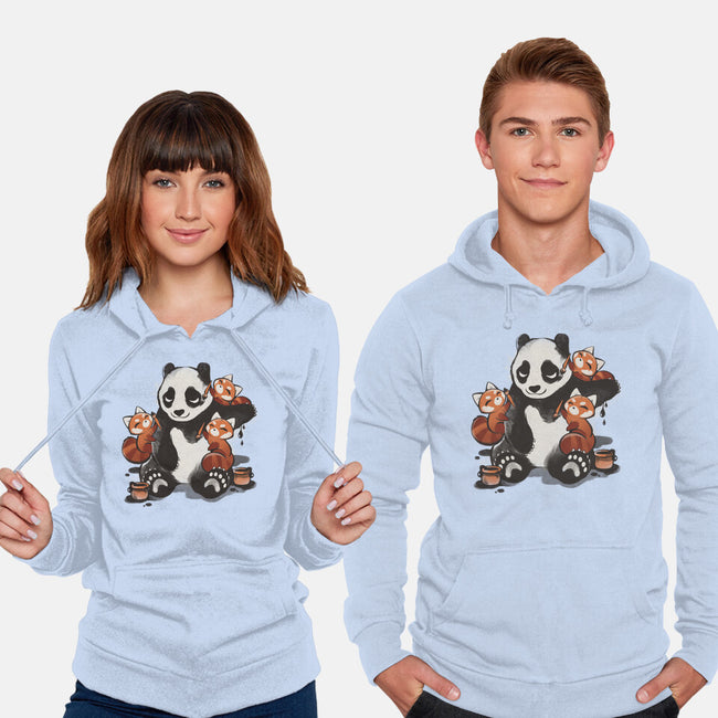 Panda Tattoo-Unisex-Pullover-Sweatshirt-ricolaa