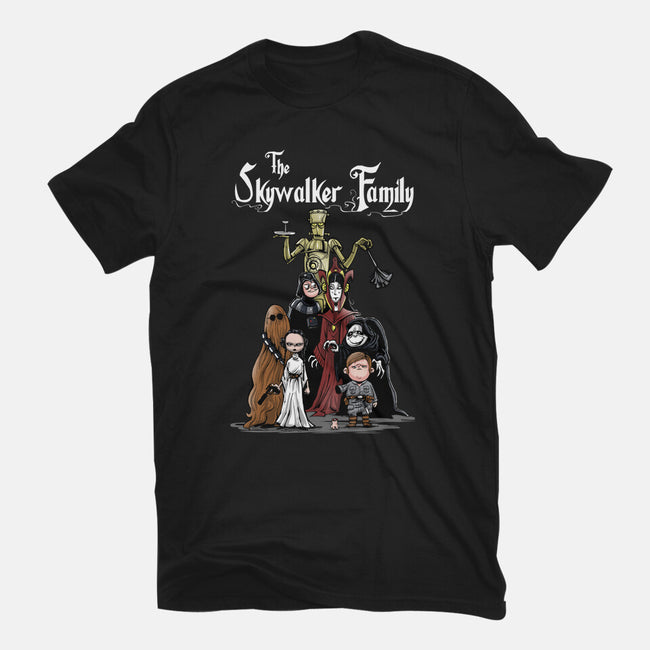 The Skywalker Family-Unisex-Basic-Tee-zascanauta