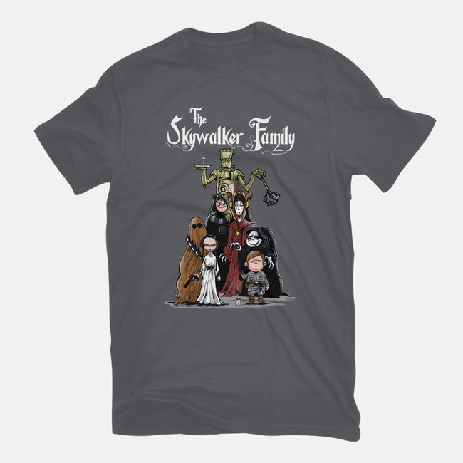The Skywalker Family-Unisex-Basic-Tee-zascanauta