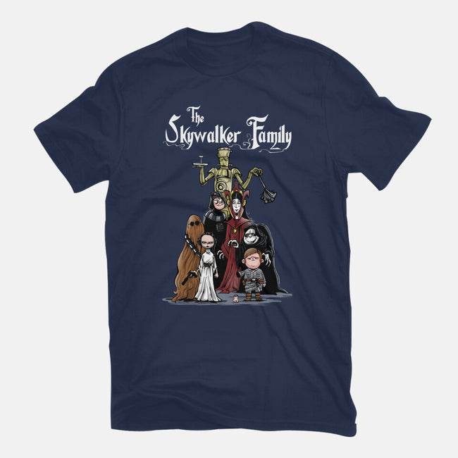 The Skywalker Family-Unisex-Basic-Tee-zascanauta