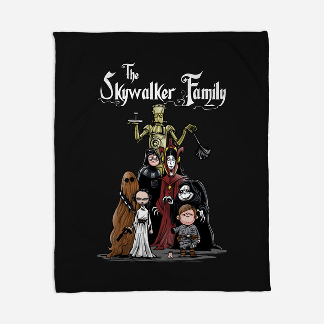 The Skywalker Family-None-Fleece-Blanket-zascanauta