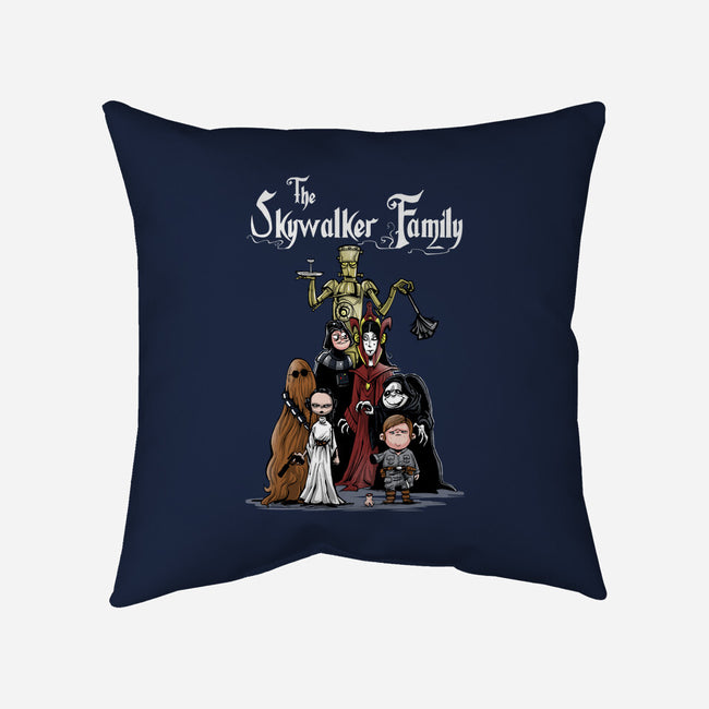 The Skywalker Family-None-Removable Cover w Insert-Throw Pillow-zascanauta