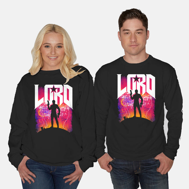 Star Lord-Unisex-Crew Neck-Sweatshirt-rocketman_art