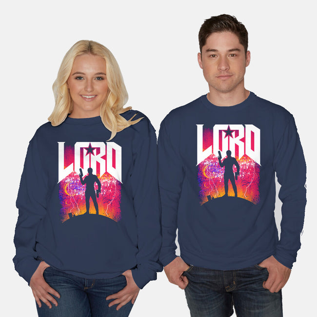Star Lord-Unisex-Crew Neck-Sweatshirt-rocketman_art