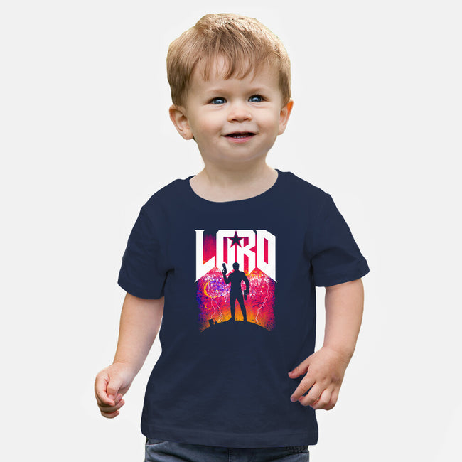 Star Lord-Baby-Basic-Tee-rocketman_art