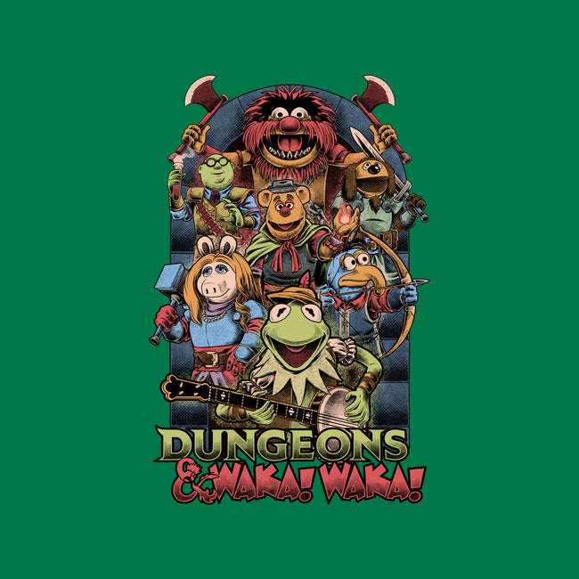 Dungeons And Waka Waka-Unisex-Basic-Tee-Studio Mootant