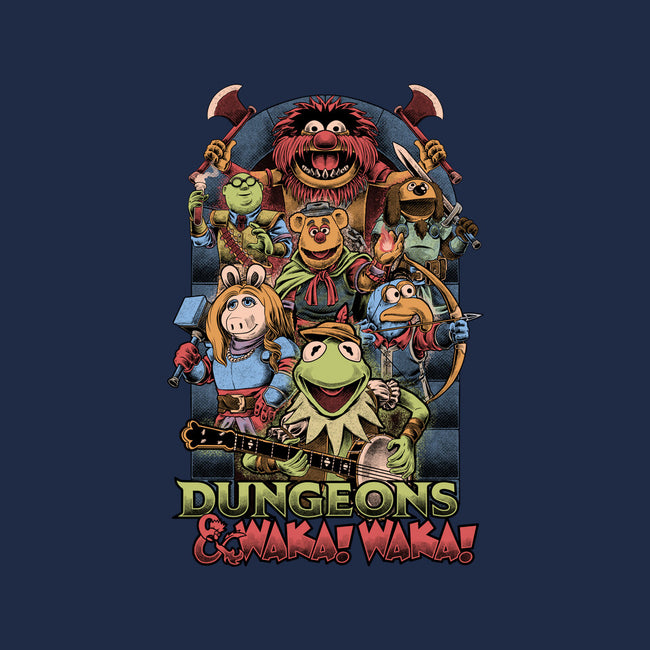 Dungeons And Waka Waka-None-Drawstring-Bag-Studio Mootant