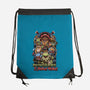 Dungeons And Waka Waka-None-Drawstring-Bag-Studio Mootant
